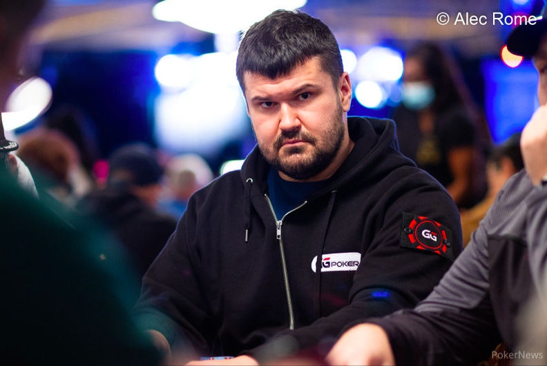 Evgenii Fidchuk – Photo credit PokerNews – Alec Rome