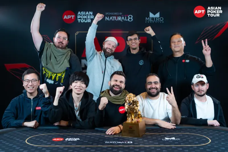 APT Manila Classic Main Event final table players