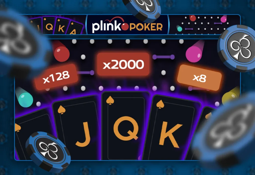 Plinko Poker - Black Chip Poker Casino Game