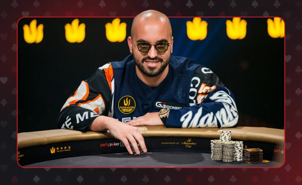 Bryn Kenney is at the top of the global poker winners list thanks to the Triton Million poker tournament
