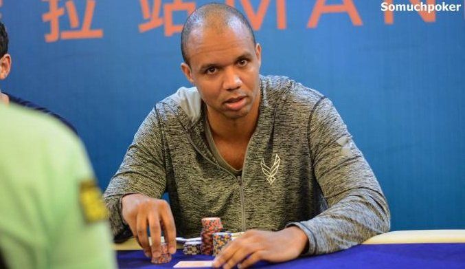 Phil Ivey at the first edition of the Triton Poker Series