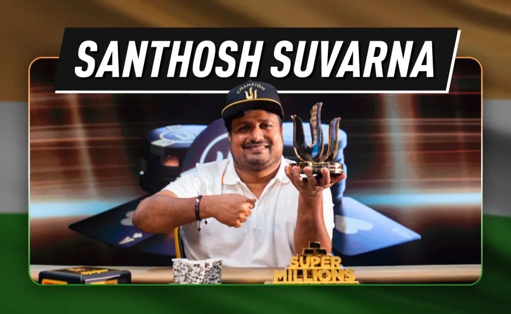 Santhosh Suvarna - India All Time Money List 1st