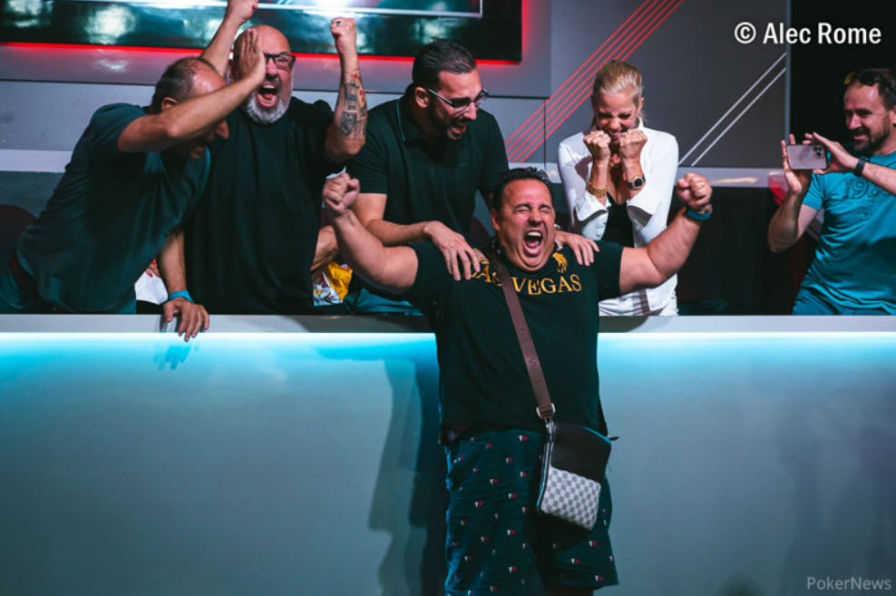 Tamas Lendvai – Photo credit WSOP / PokerNews – Alec Rome