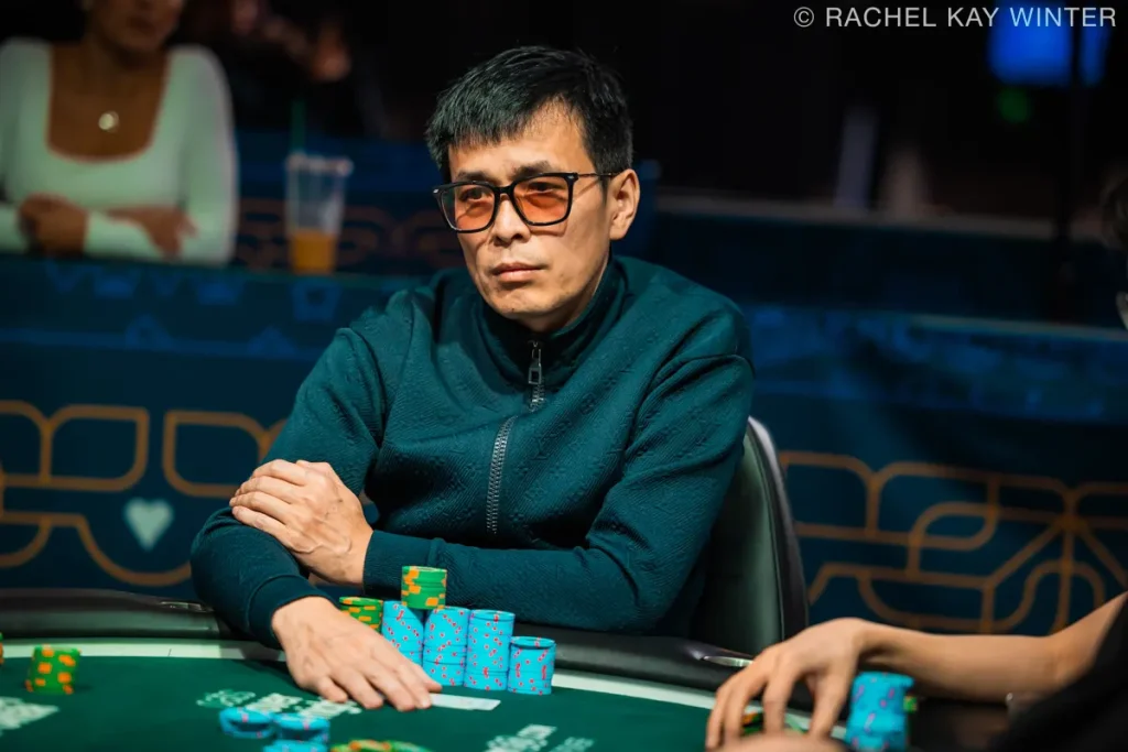 Quan Zhou - Photo by Pokernews