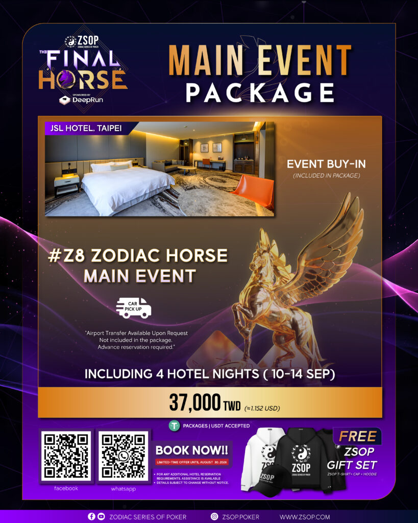 ZSOP The Final Horse 2026 – Main Event Package