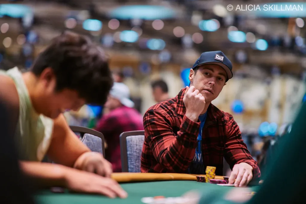 Jason DeWitt (credit: PokerNews photographer Alicia Skillman)