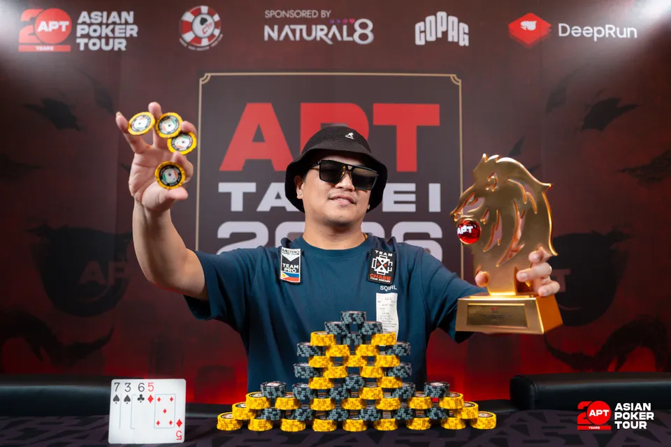 APT Taipei 2026 Winner Vamerdino Magsakay