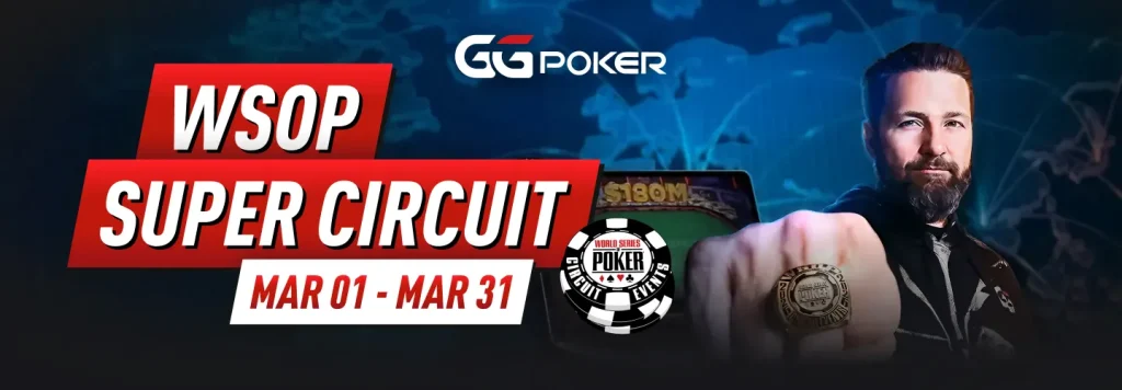 WSOP Super Circuit 2026 – 18 Gold Rings. $15M Main Event