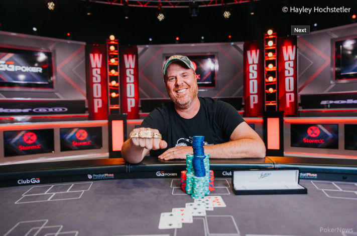 Pedro Bromfman – Photo credit WSOP / PokerNews – Hayley Hochstetler