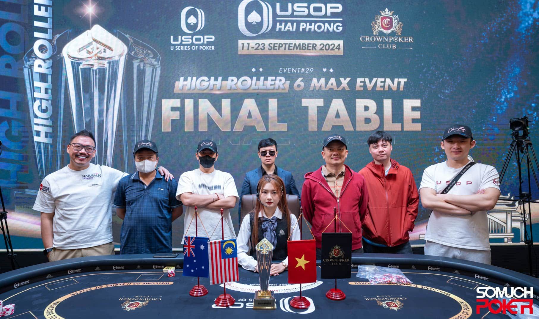 USOP Hai Phong High Roller 6 Max Final Table