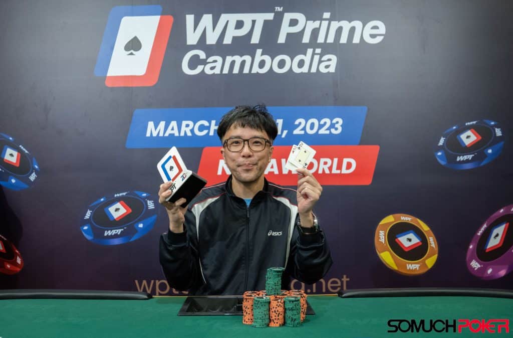 WPT Prime Cambodia: Josh McCully, Yu Ogusu, Lucas Tae win trophies; Mystery Bounty draws 550 entries, 69 advance