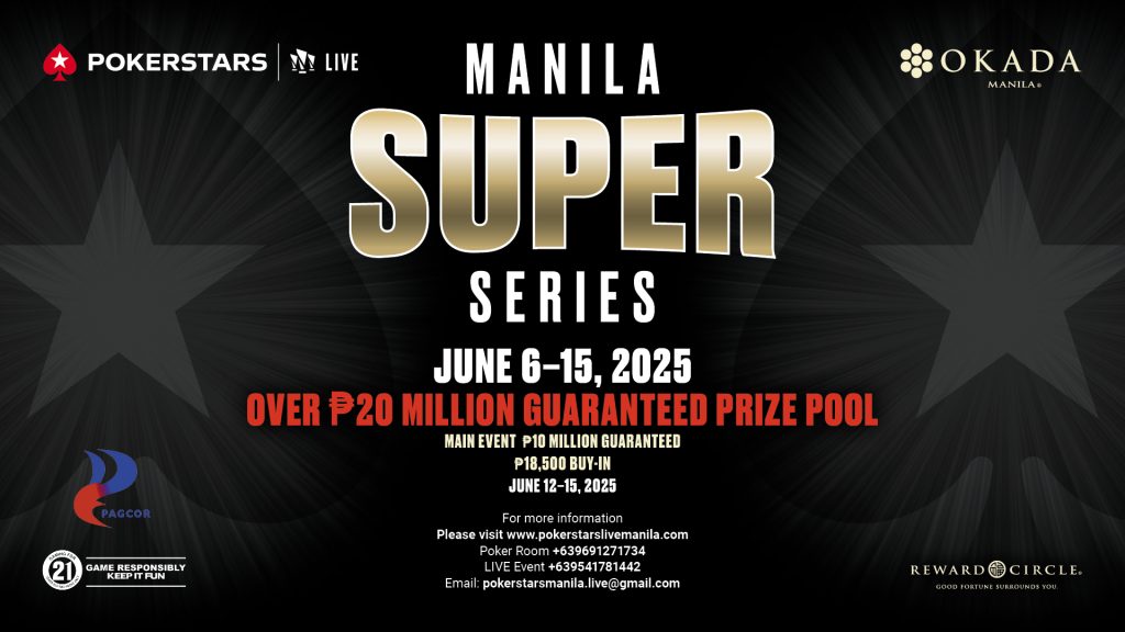 PokerStars LIVE Returns with 22nd Running of Manila Super Series