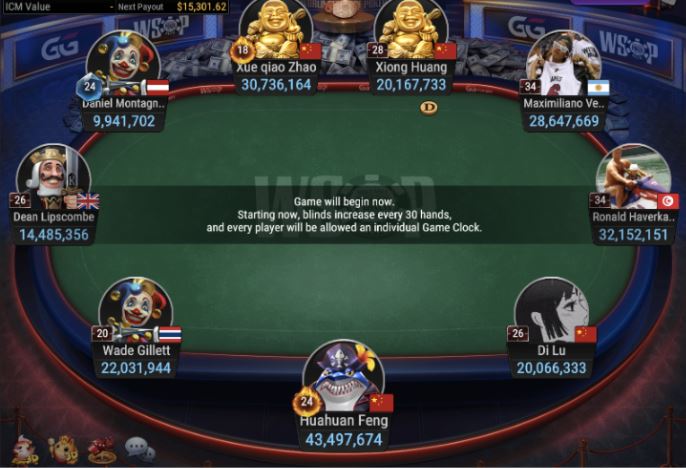 WSOP #71 – BIG 50 [ $1M GTD ] final table