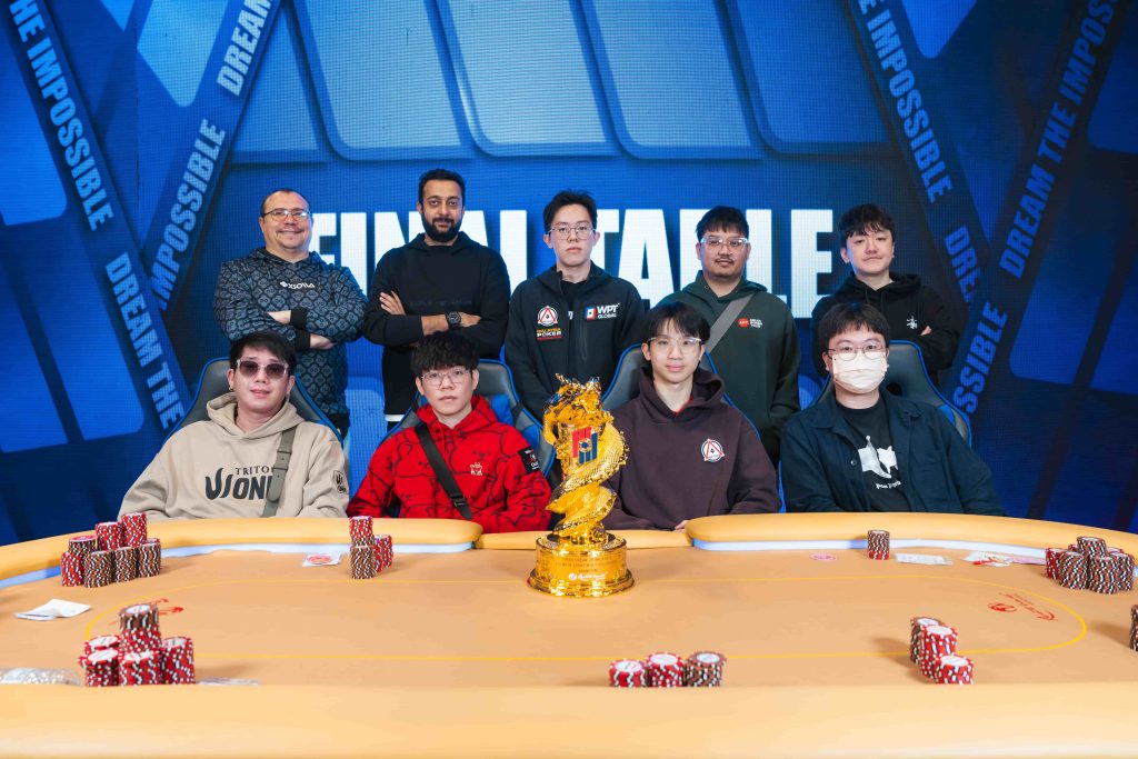 Standing L-R: Vladimir Martynov, Ritesh Khatwani, Chin Yu Lim, Yoskai Patcharapon, Taeil Kim | Seated L-R: Jun Hao Wu, Joel Chan, Oscar Fong, Donghai Huang