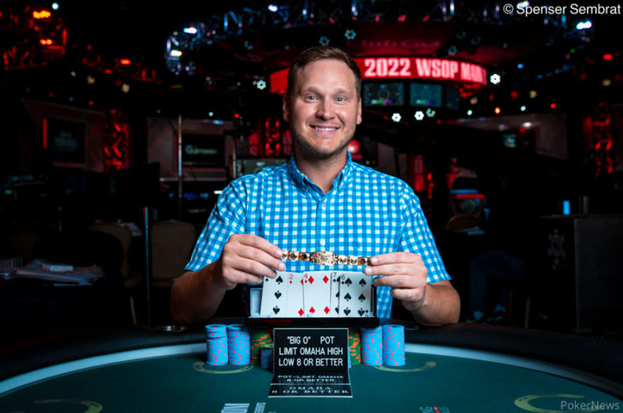 Bradley Anderson – Photo credit WSOP / PokerNews – Spenser Sembrat