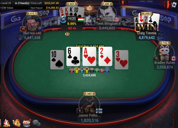 WSOP #37: $1,050 Bounty Pot Limit Omaha – Timmis busts Attila Kuna