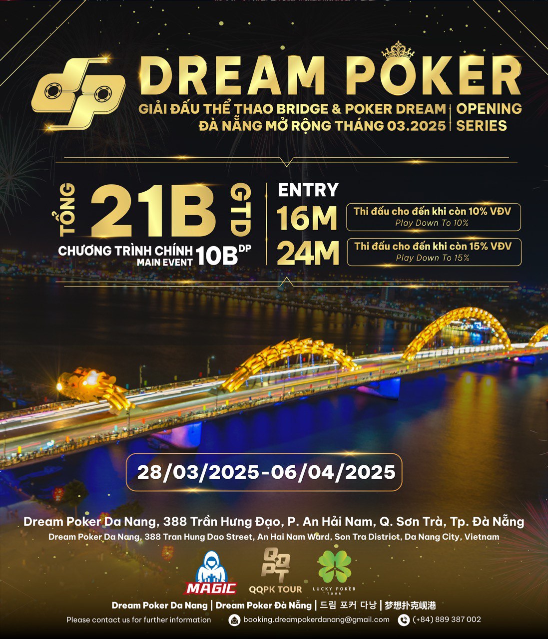 Dream Poker Da Nang Opening Series