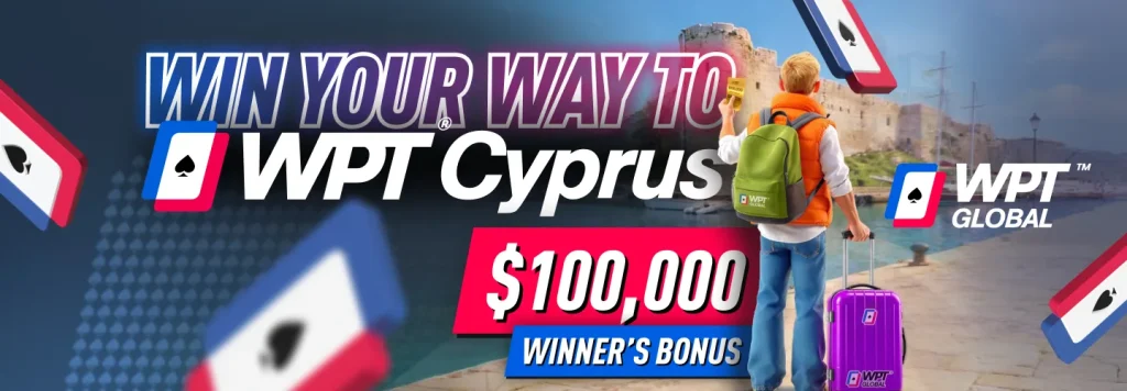WPT Cyprus satellites at WPT Global - Win Your Package from $1.10