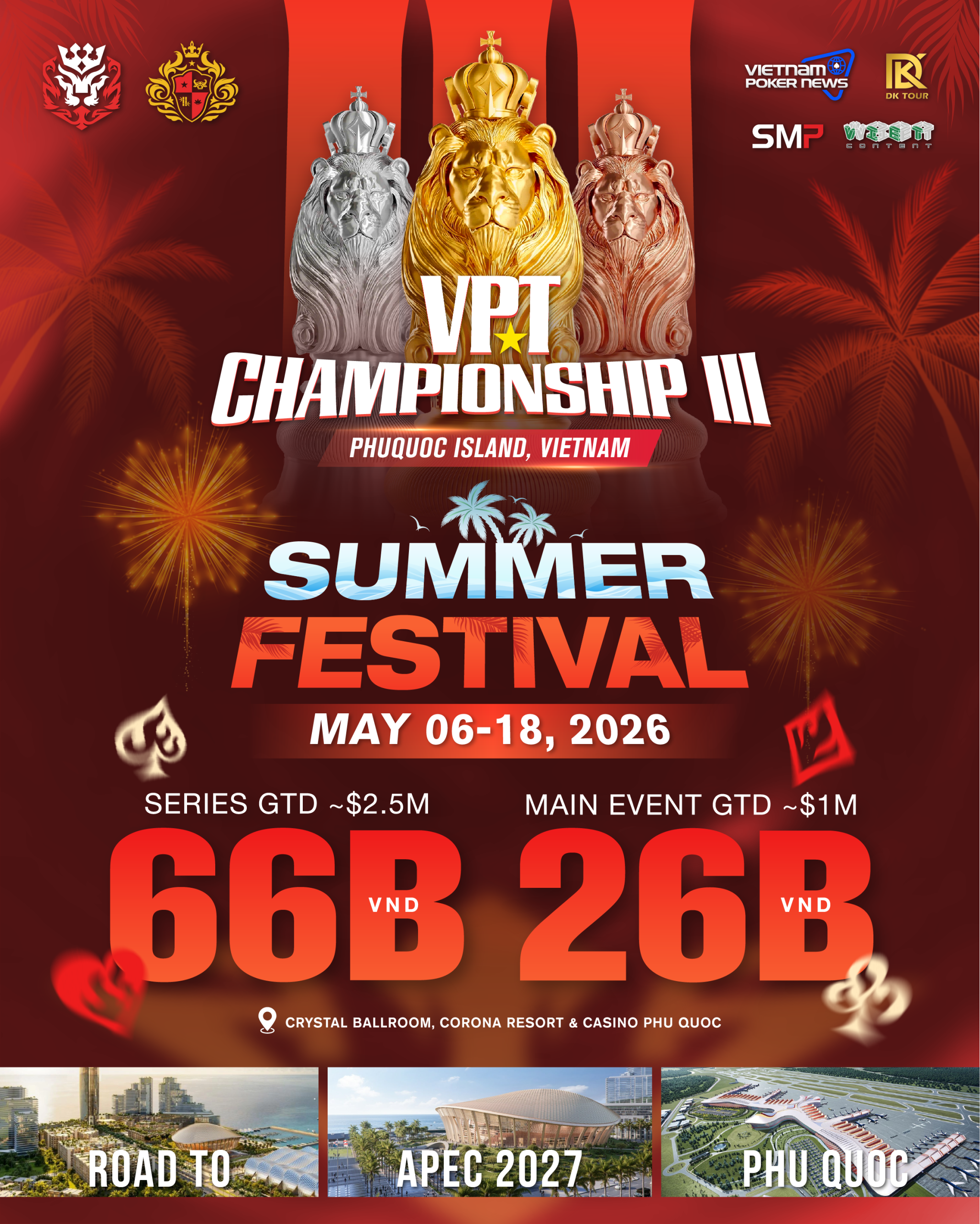 VPT Championship III: Early Bird Promotion & Schedule Announced
