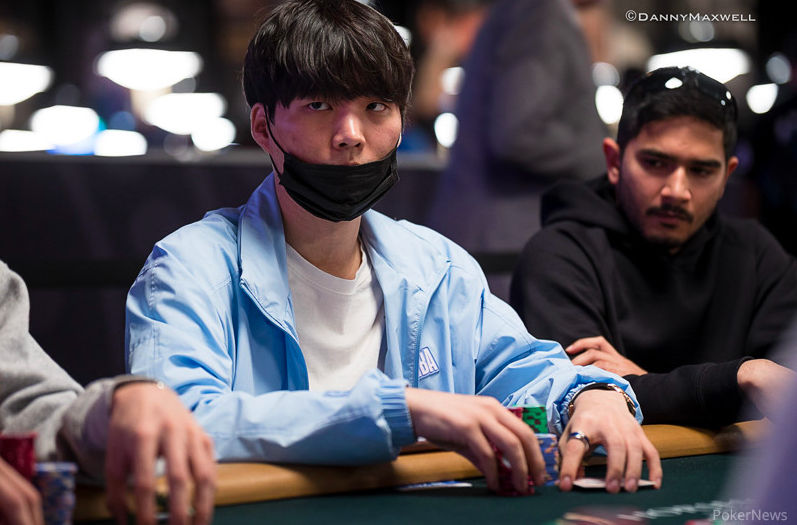 Hyunwoo Lim – Photo credit WSOP / PokerNews – Danny Maxwell