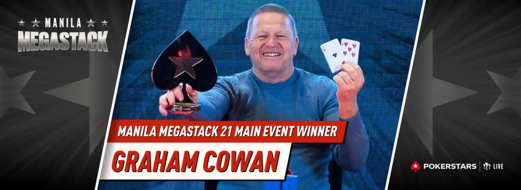 Graham Cowan wins Manila Megastack 21 Main Event