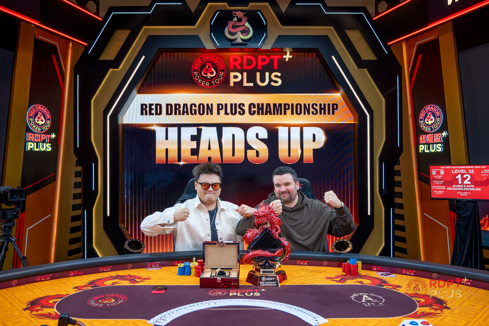 Jieming Xu (L) - Christian Harder (R) (Credit: RDPT)