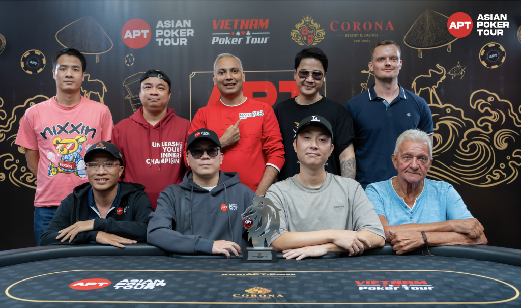 Vietnam National Cup Final Table, Photo Credit - Asian Poker Tour
