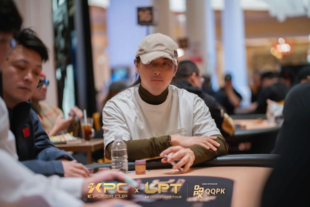 Jinze Zhang (credit: K Poker Cup)
