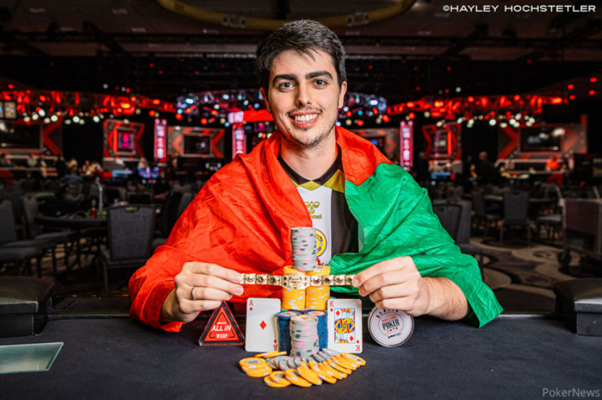Pedro Neves – Photo by WSOP / Pokernews