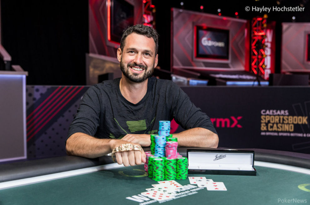 Alex Livingston – Photo credit – WSOP / PokerNews / Hayley Hochstetler