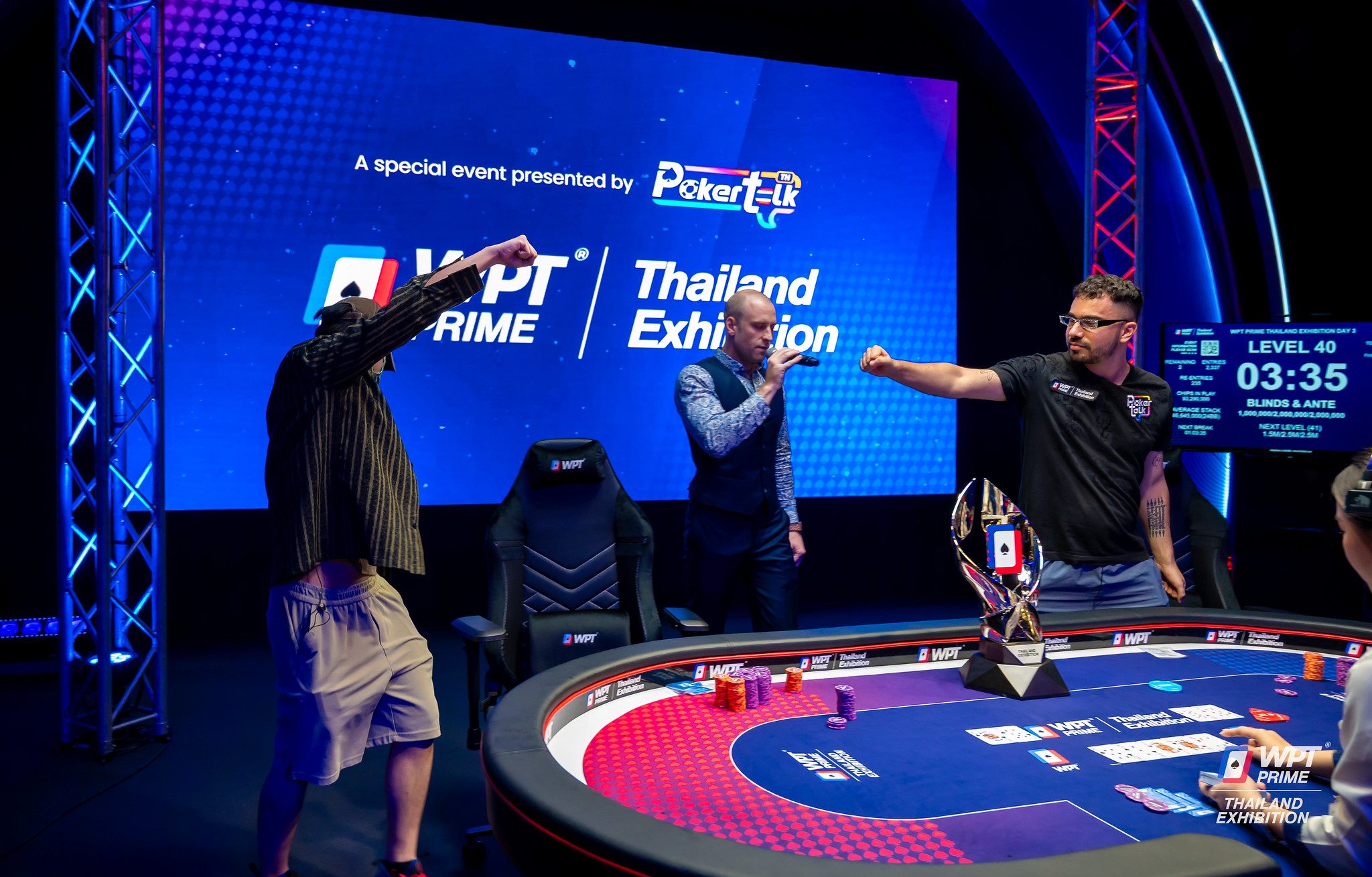 Haorun Sun Makes History in WPT Prime Thailand Exhibition Championship
