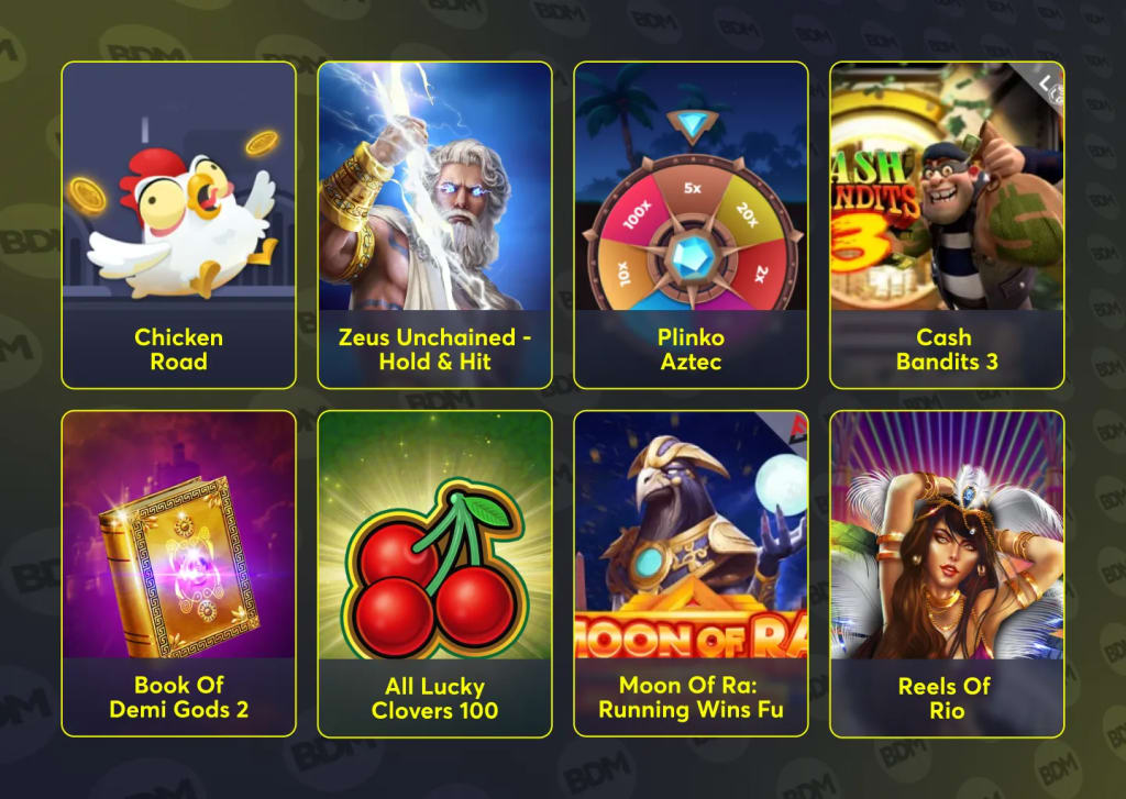 BDMbet Casino Games
