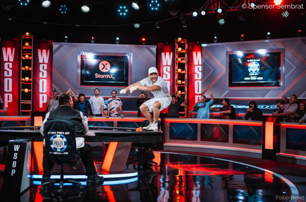 Mike Jukich – Photo credit WSOP / PokerNews – Spenser Sembrat