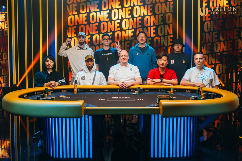 Main Event final table - Photo by Triton