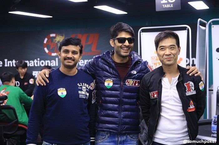 Vikram Verma (middle) & James Kim (right)