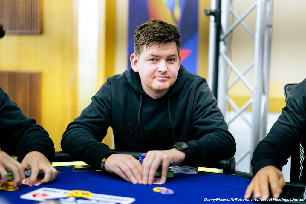 Pieter Aerts (photo credit: PokerNews photographer Danny Maxwell)