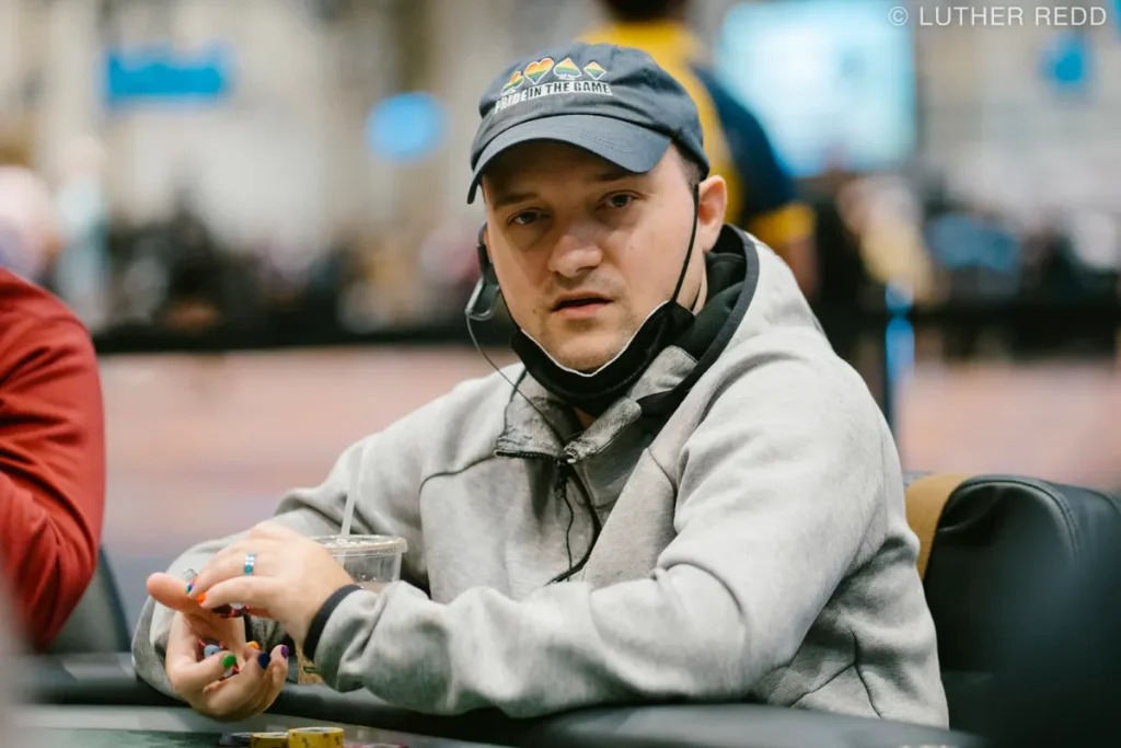 Ryan Laplante (credit: PokerNews photographer Luther Redd)