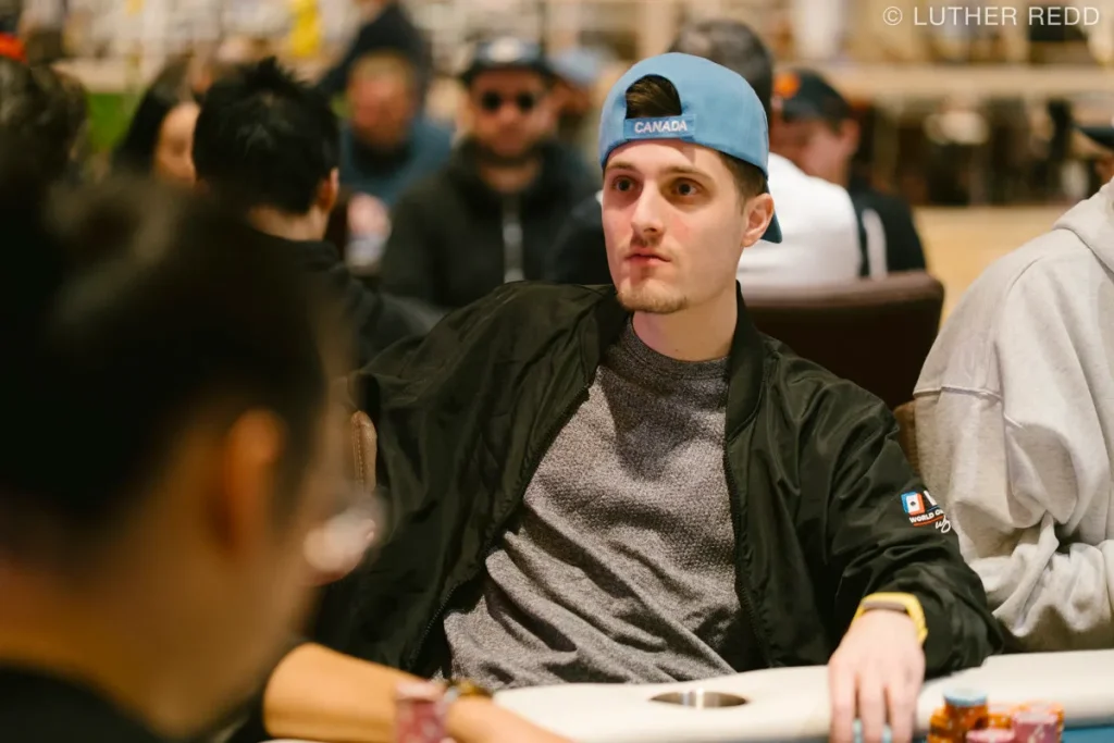Jeremy Becker (photo credit: PokerNews photographer Luther Redd)