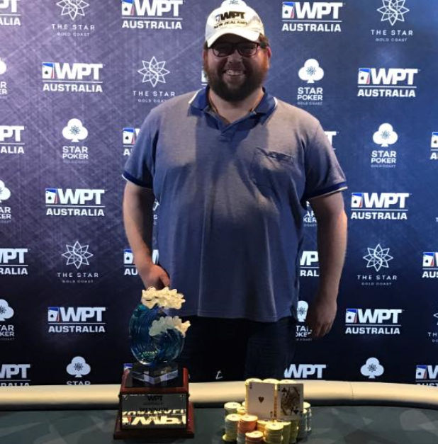 Opening event winner Liam Doyle – Photo credit: WPT
