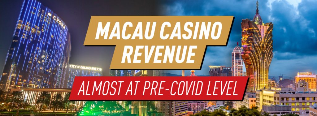 Macau's ability to rebound to 80% of pre-pandemic levels proves its status as the gambling capital of the world.
