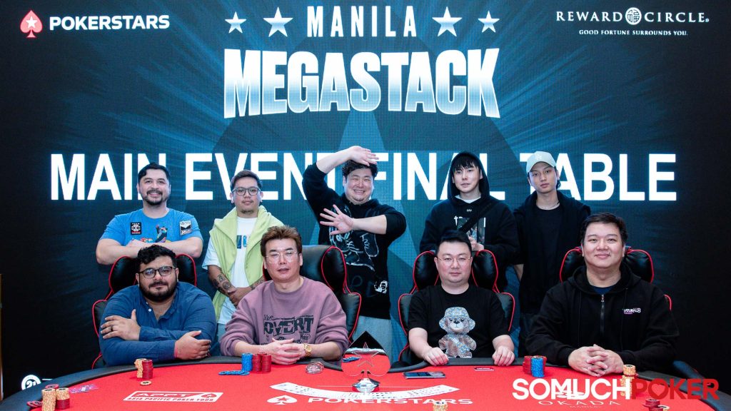 Manila Megastack 22 Main Event Final Table