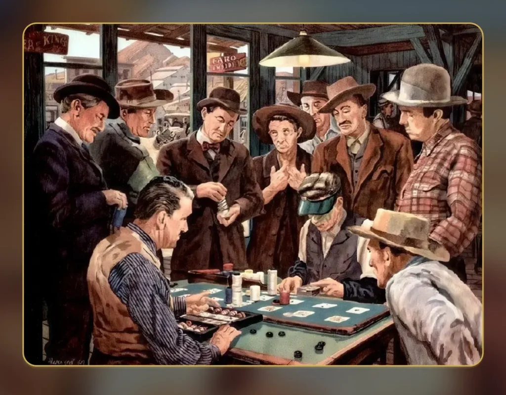 Wild West Saloon Gambling