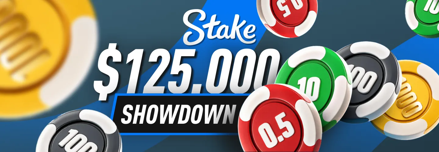 Stake Poker Showdown $125,000 GTD