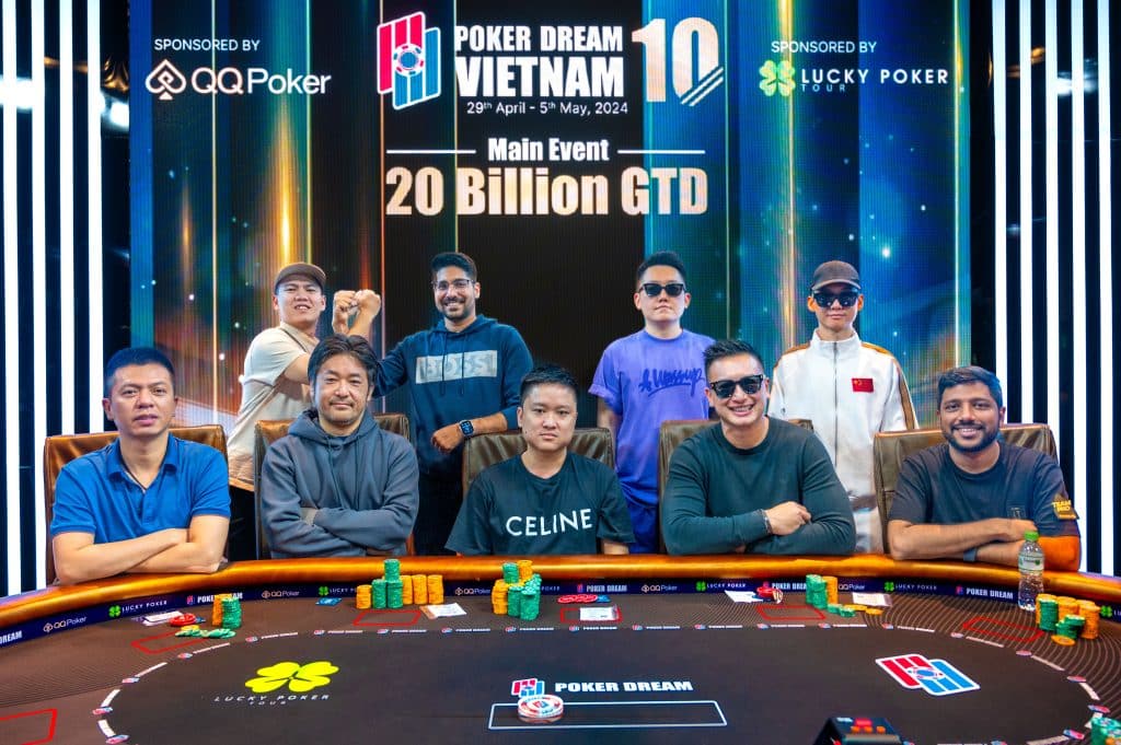Poker Dream 10 Vietnam Main Event Final Table