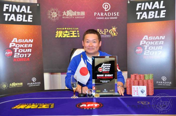 Team Japan bags multiple trophies at APT Korea; Katsuhiro Muto wins the Main