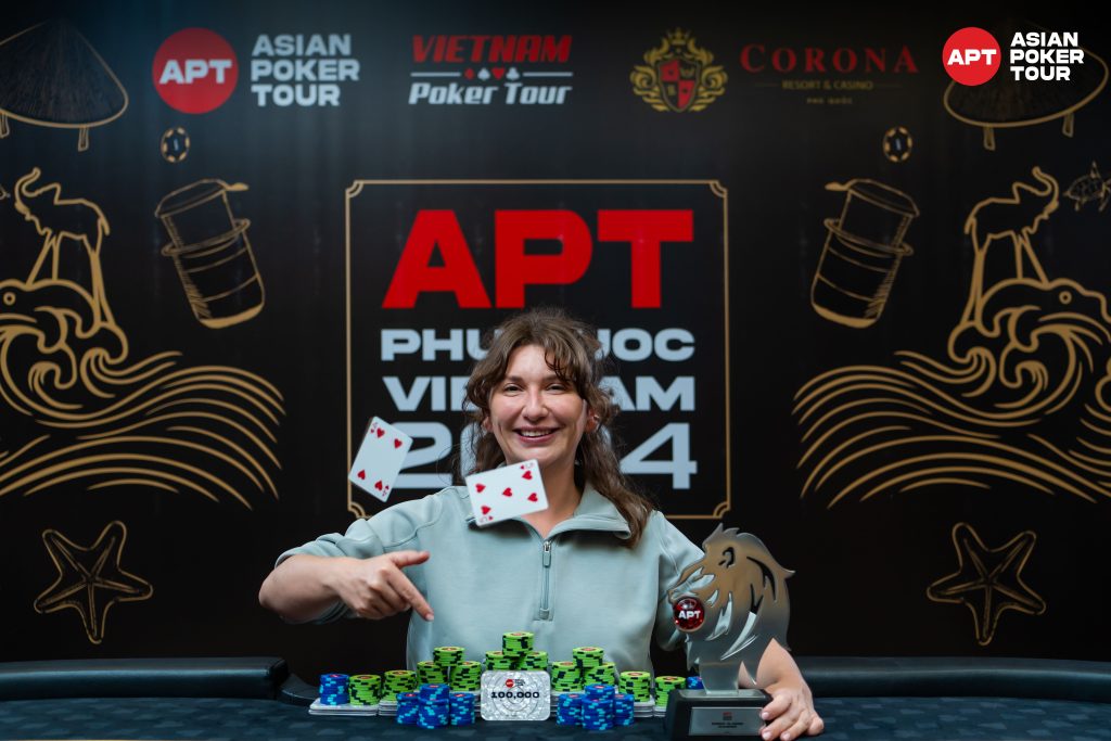 Natalia Rozova wins Zodiac Classic - Photo by APT