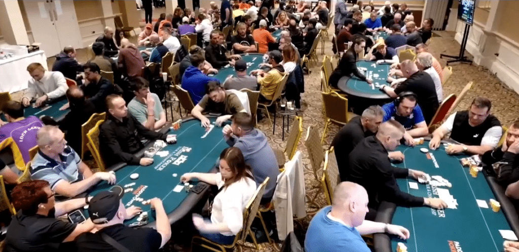 Screengrab from Card Casino livestream