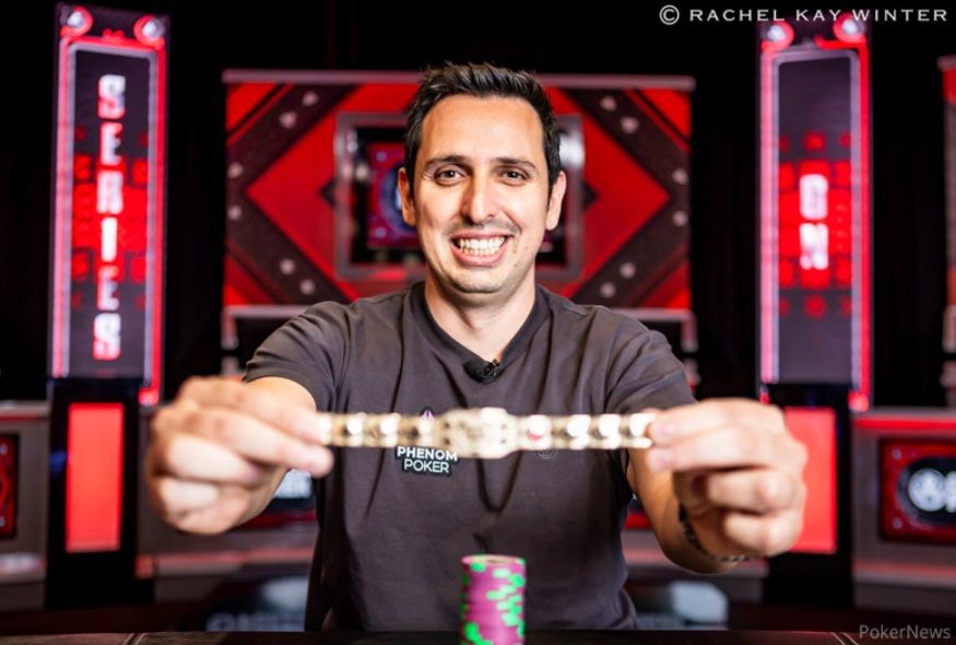 Sergio Aido – Photo by WSOP / Pokernews