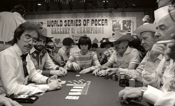 Ungar at work during the WSOP