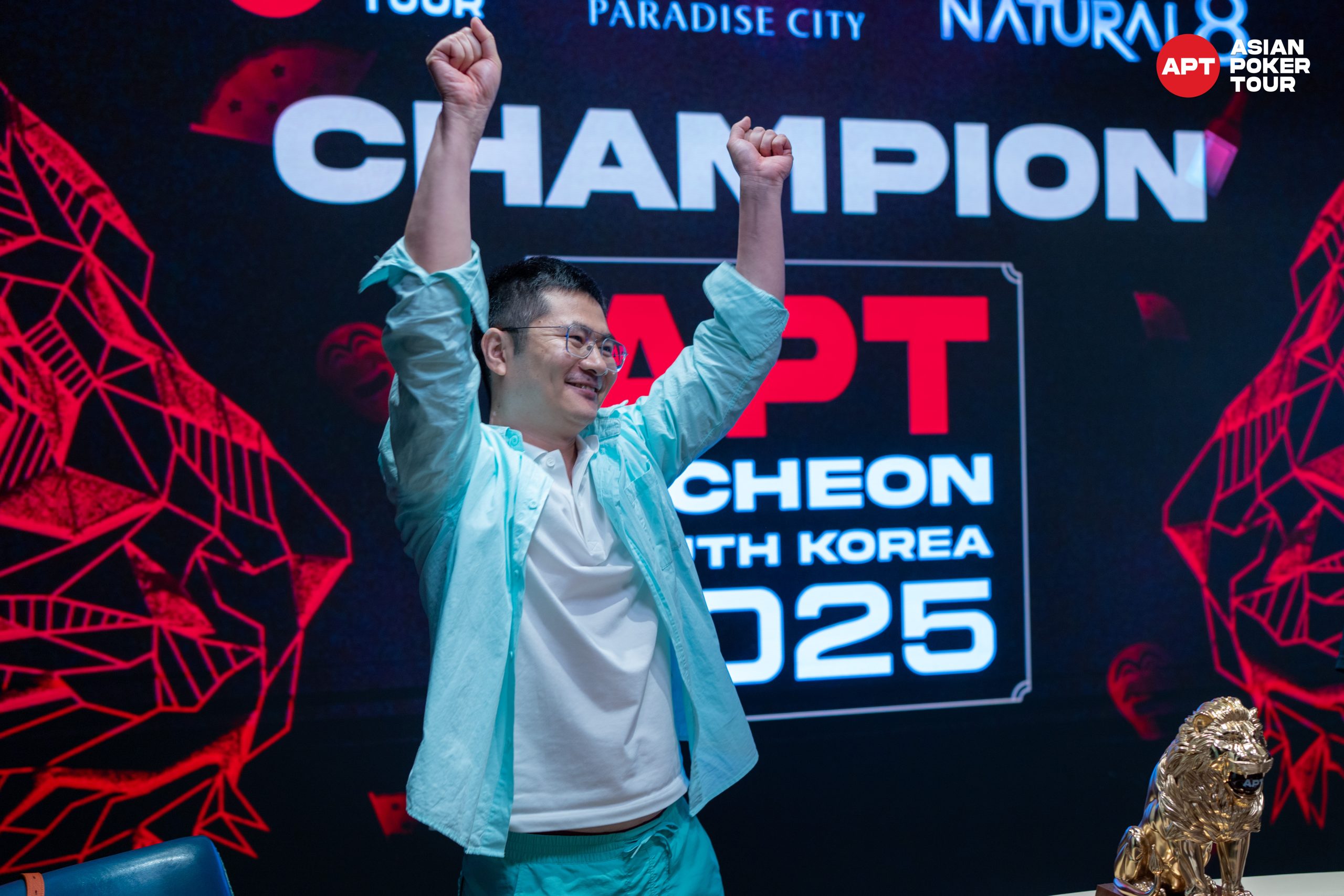 Junjie He wins APT Incheon Main Event